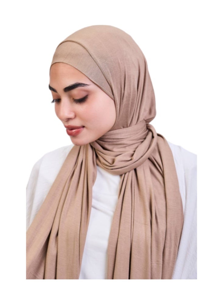 Luxury Cotton Gillette Scarf with Comfortable Tie Bandana - 2m Length, 60cm Width - Solid Colors, 100% Pure Cotton Gillette Seamless Material. - Image 1